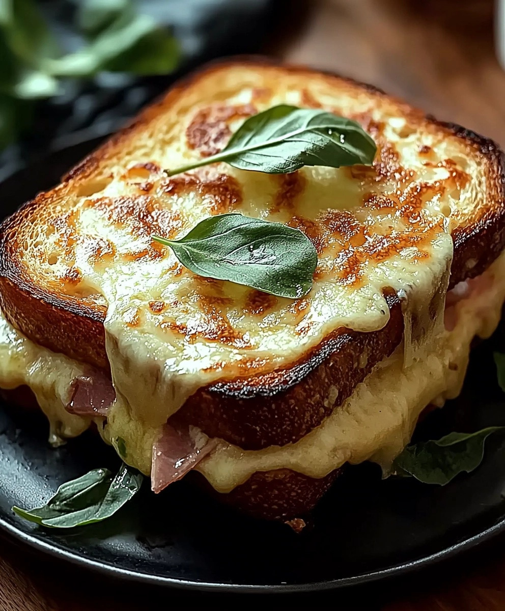 Ofen-Croque-Monsieur zubereiten
