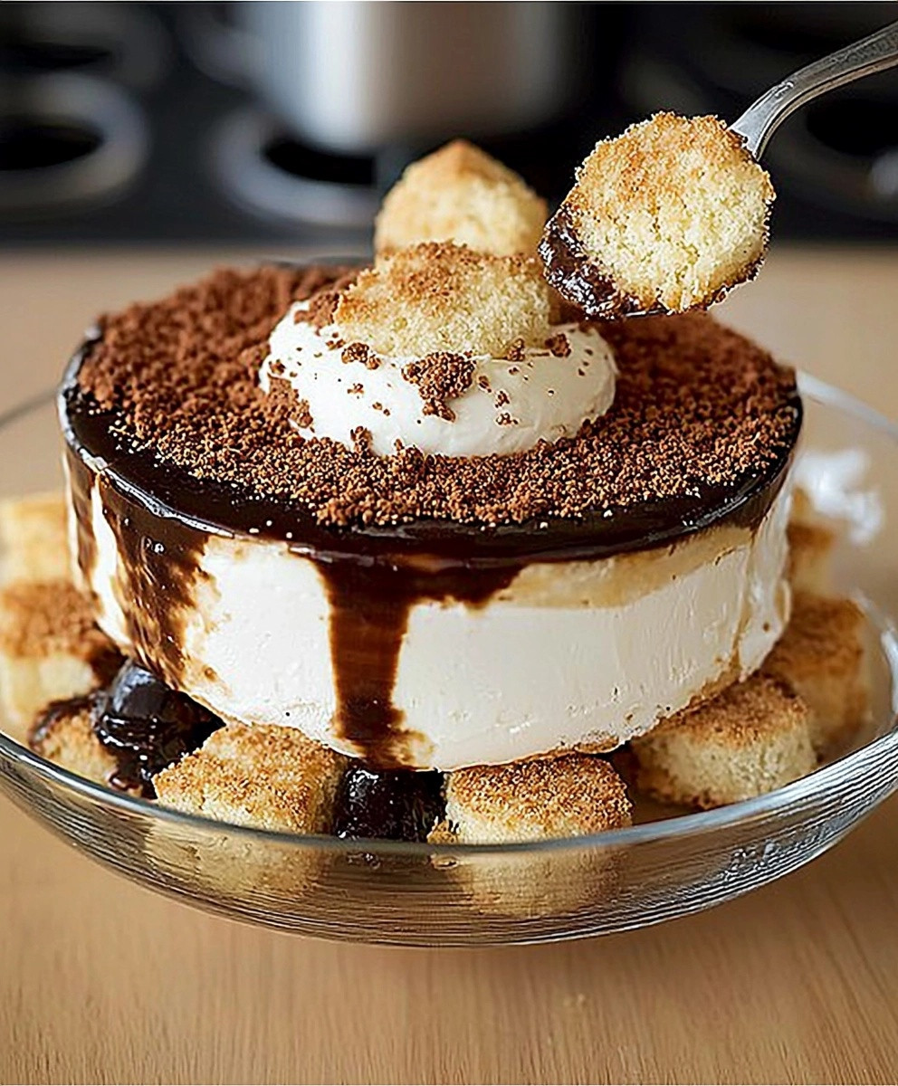 Butterkeks Dessert Quark Sahne