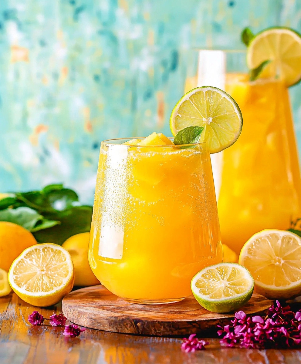 Mango Limetten Limonade