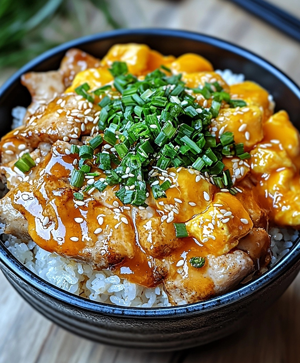 Oyakodon Gericht
