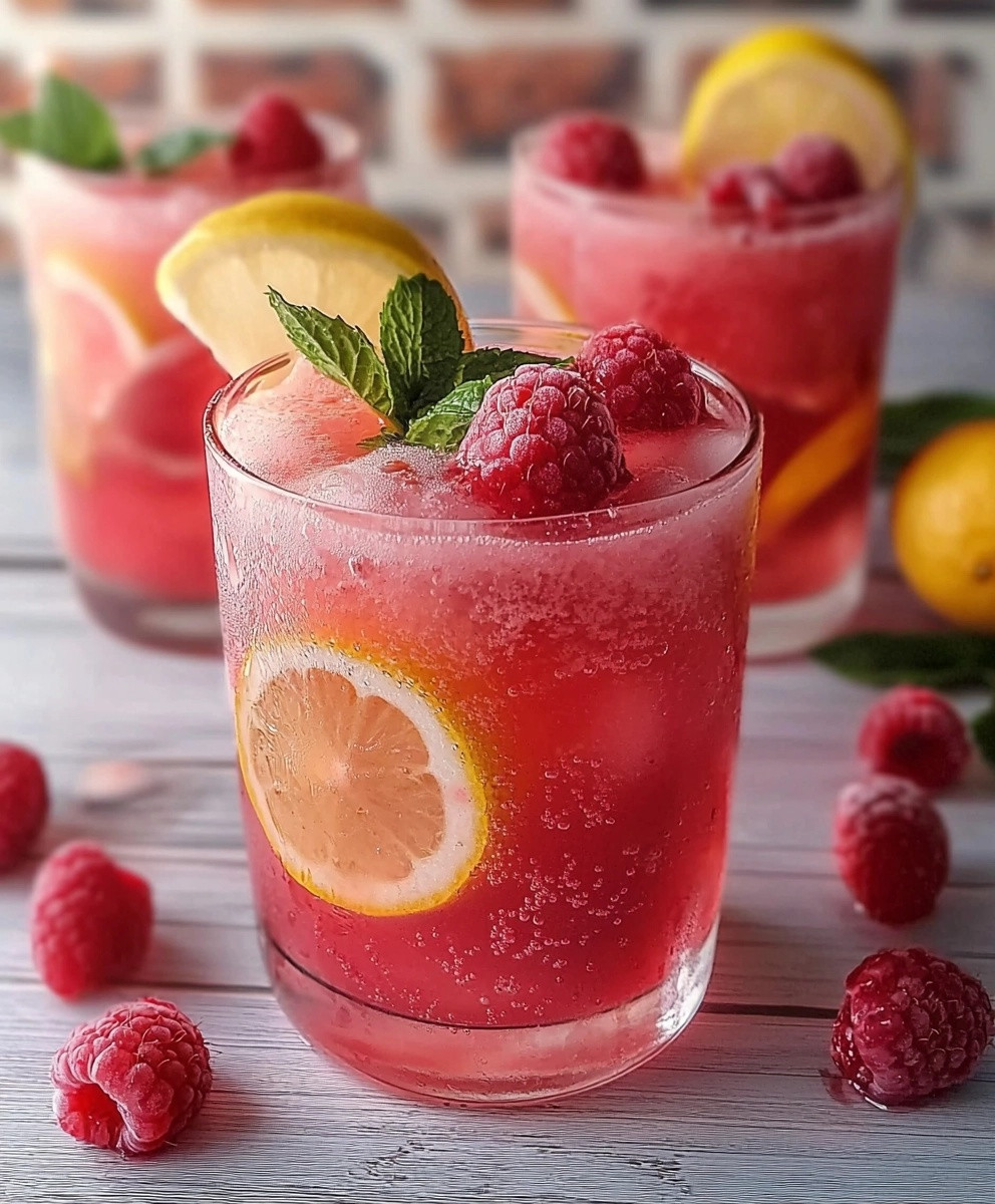 Himbeerlimonade selber machen