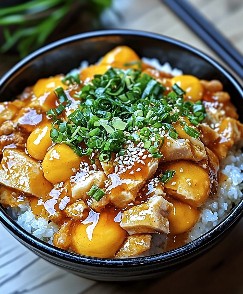 Oyakodon Gericht