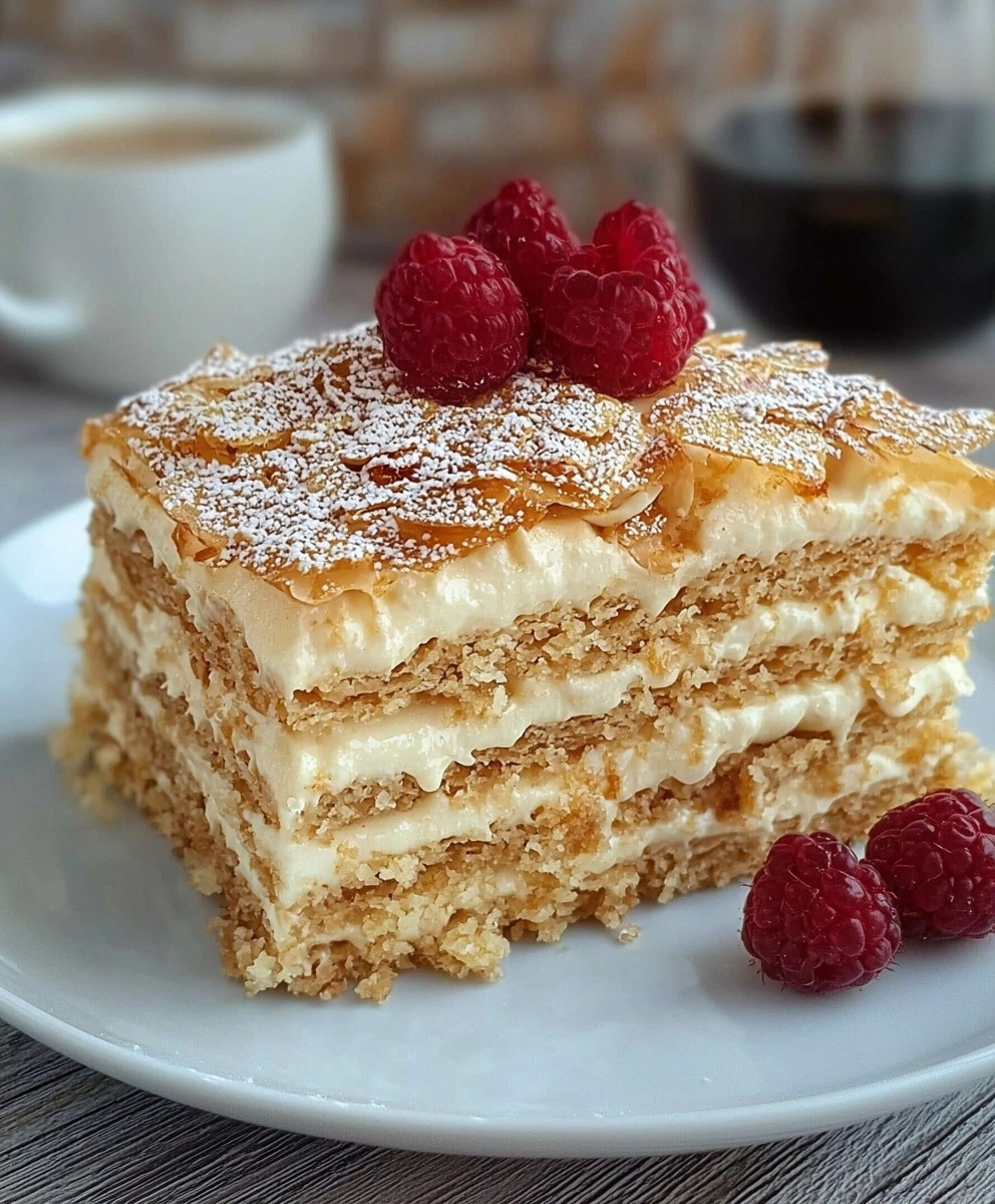 Napoleon Torte herstellen