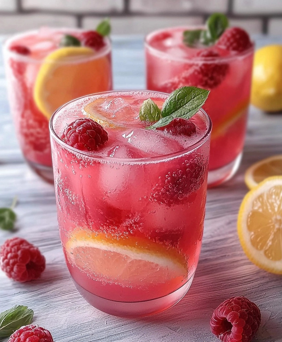 Himbeerlimonade selber machen
