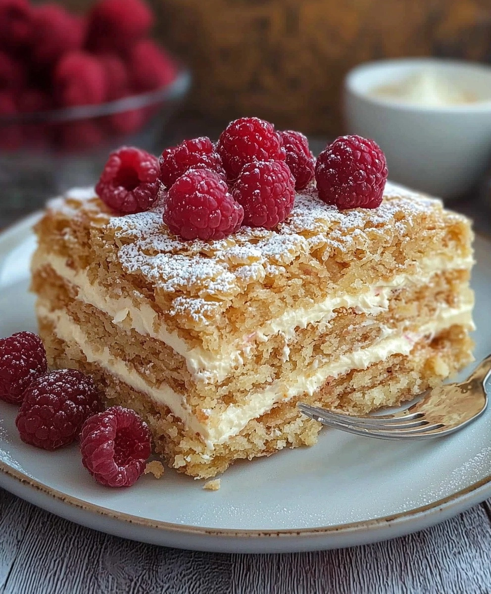 Napoleon Torte herstellen