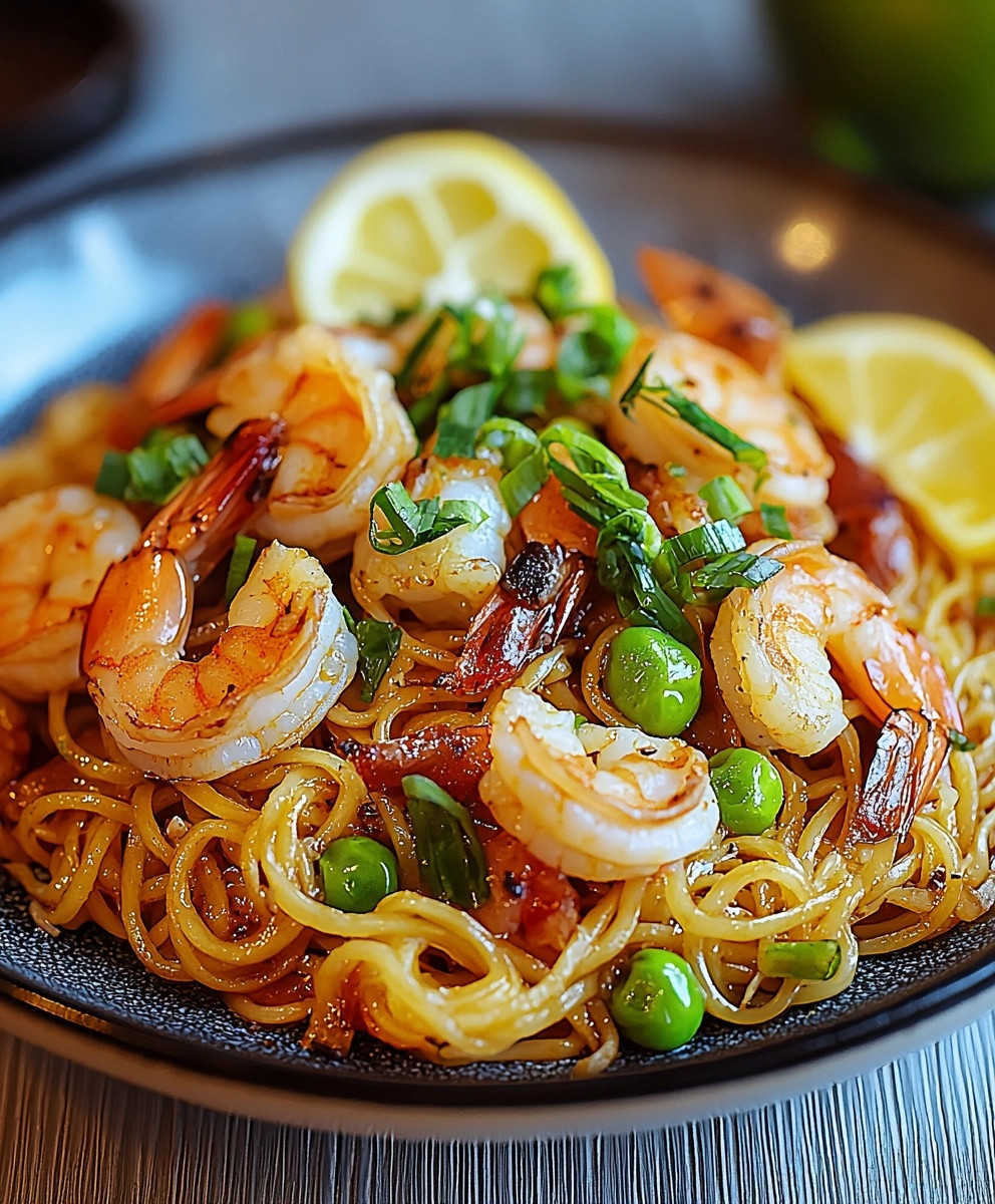Shio Zitrone Meeresfrüchte Yakisoba