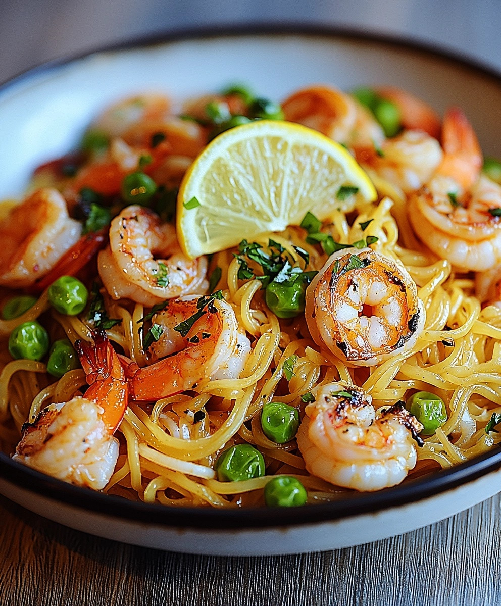 Shio Zitrone Meeresfrüchte Yakisoba