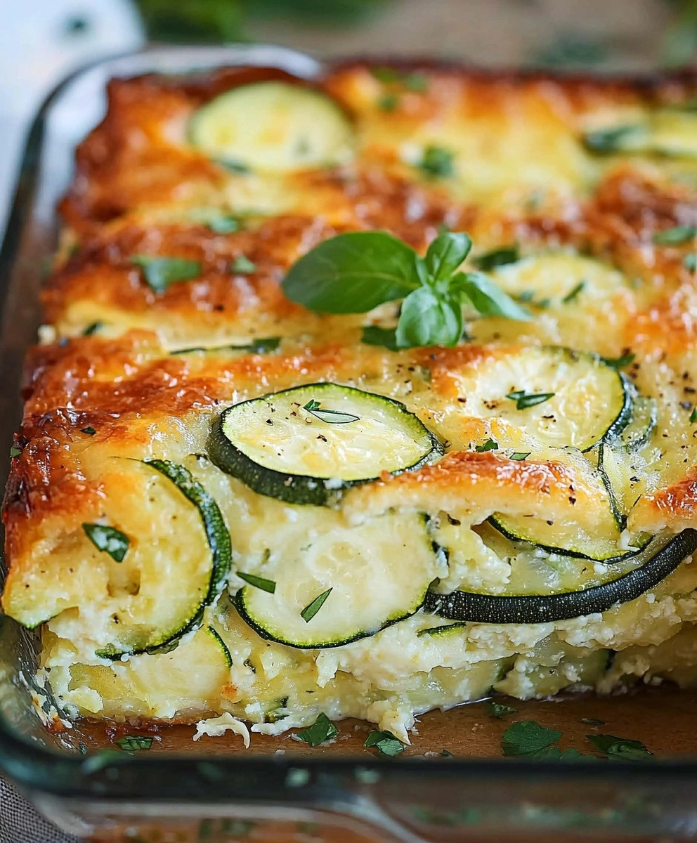 Low Carb Zucchini Auflauf