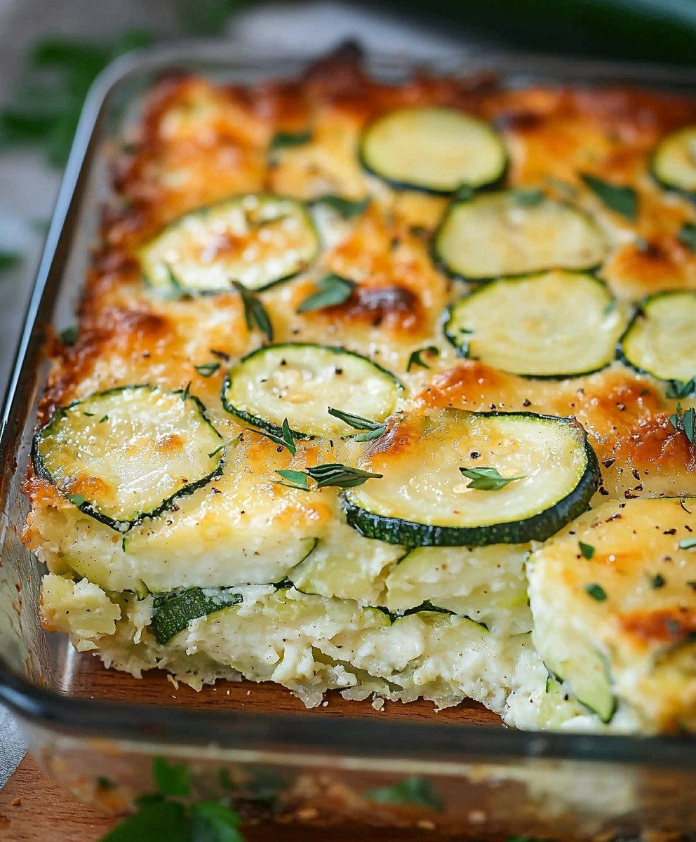 Low Carb Zucchini Auflauf