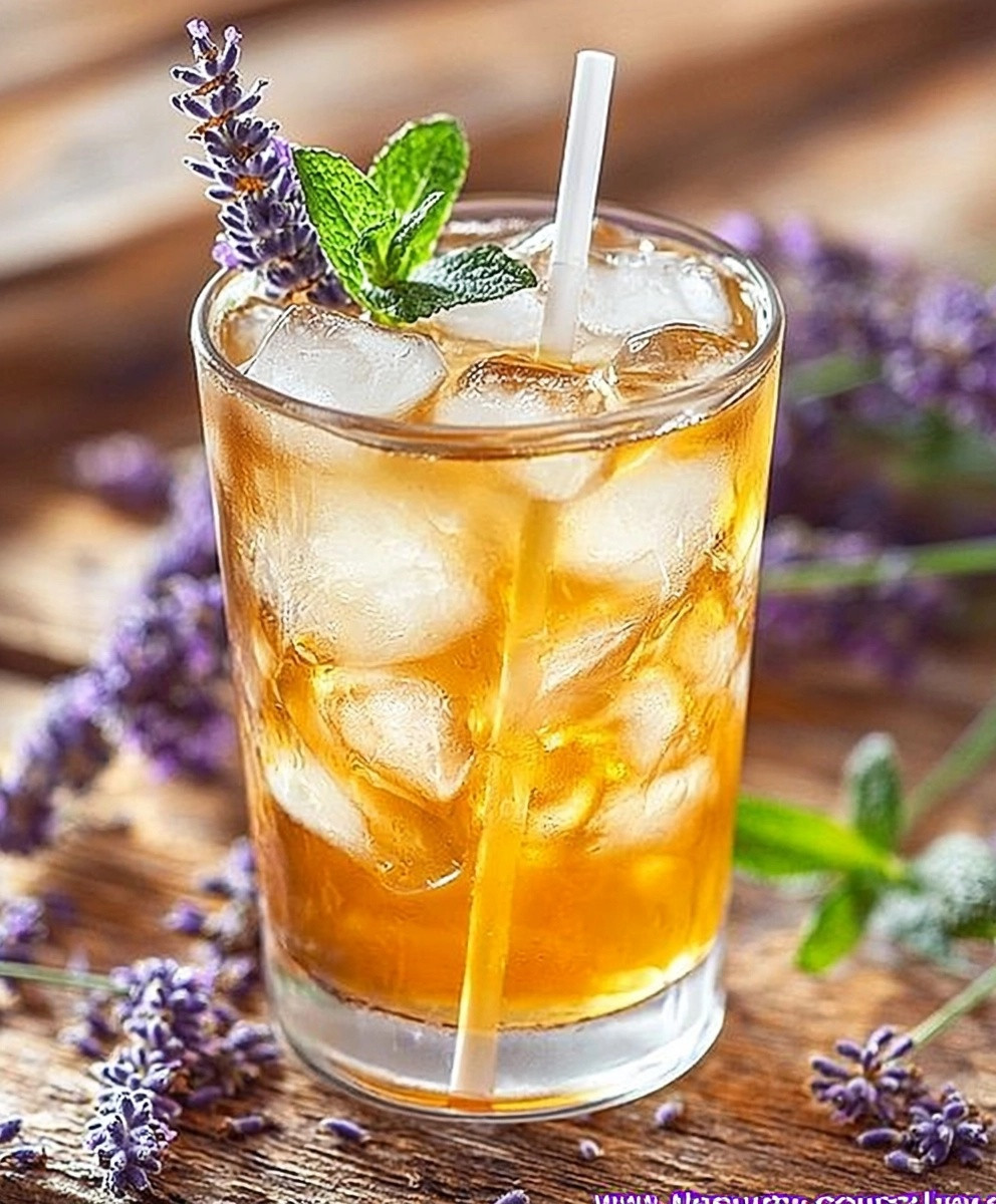 Lavendel Eistee