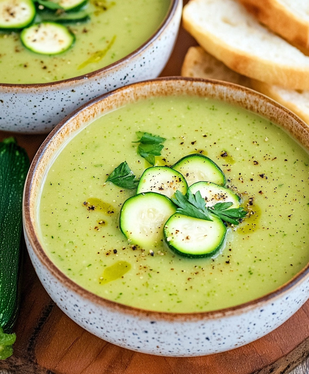 Zucchinisuppe kochen