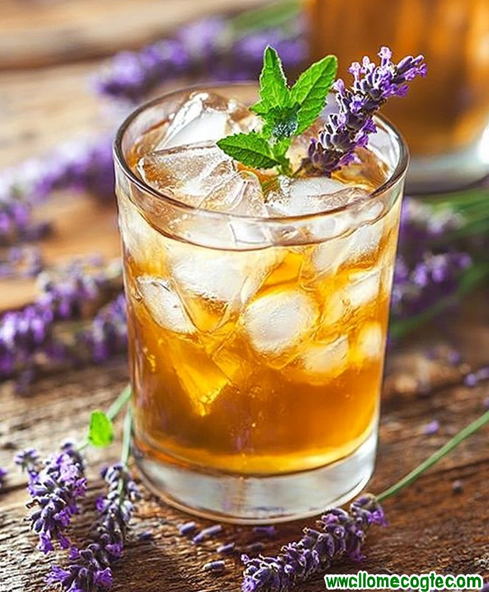 Lavendel Eistee