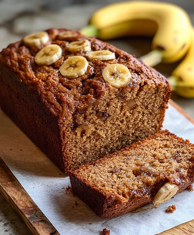 Saftiges Bananenbrot