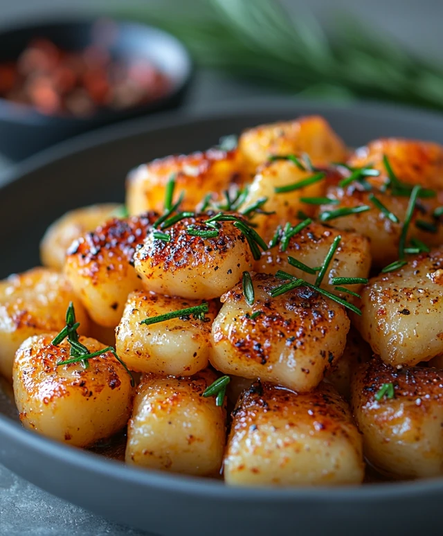 Knusprige Gnocchi