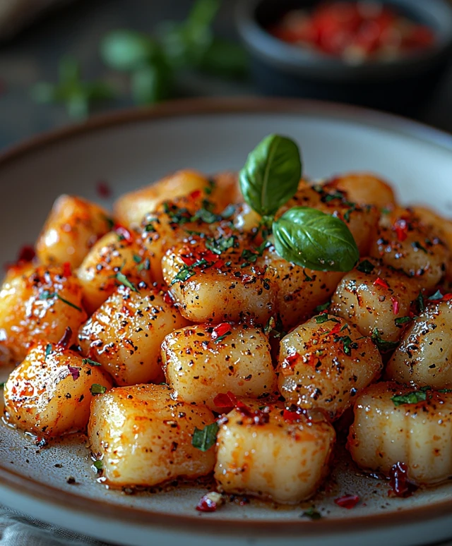 Knusprige Gnocchi