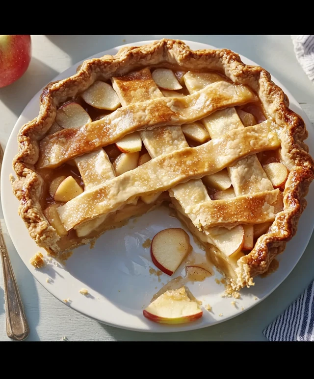 perfekter Apfelkuchen