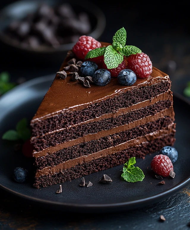 Schokoladenkuchen backen