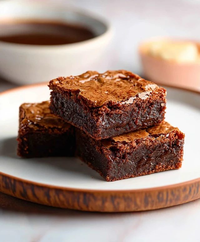 Nutella Brownies 3 Zutaten
