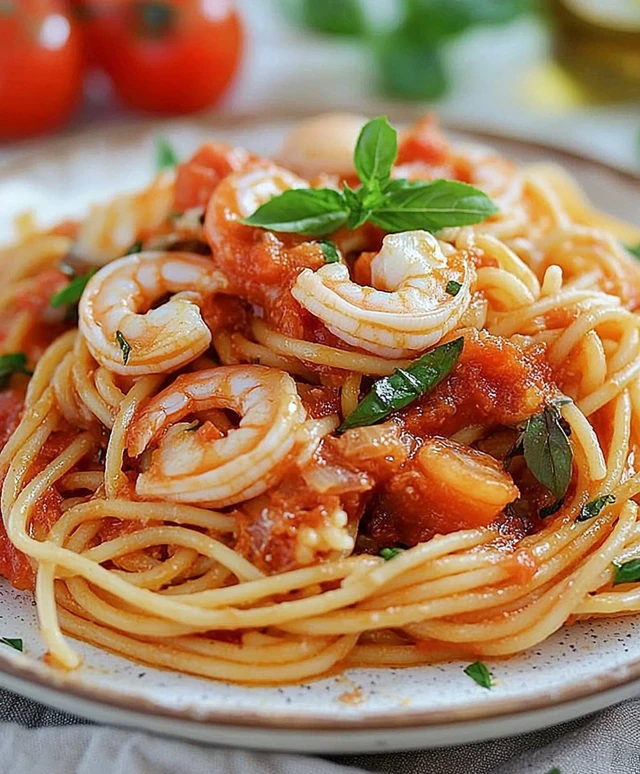 Meeresfrüchte Spaghetti