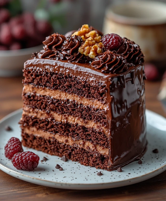 Schokoladenkuchen deutsch