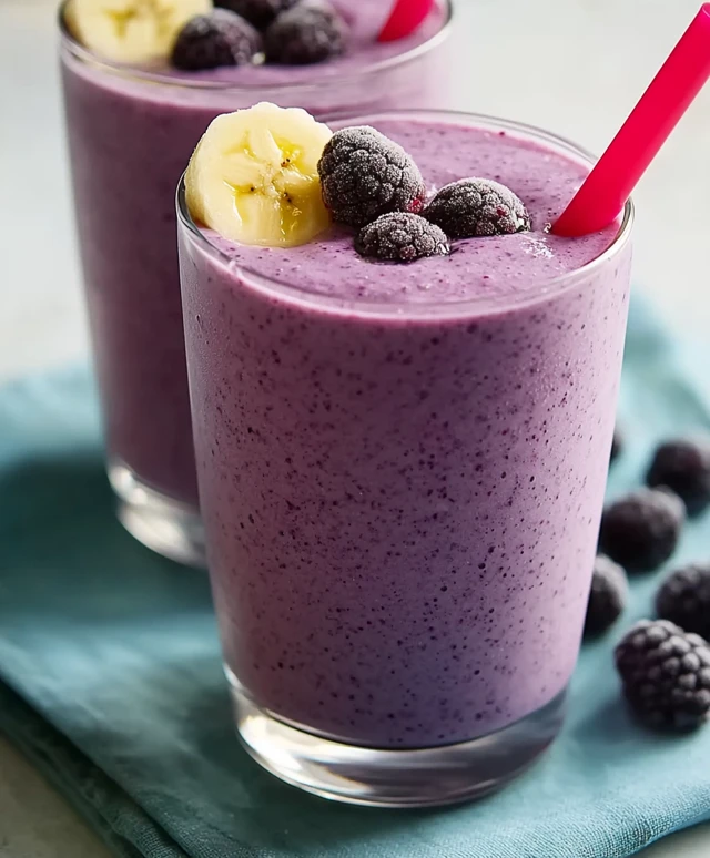 Beeren-Bananen-Smoothie