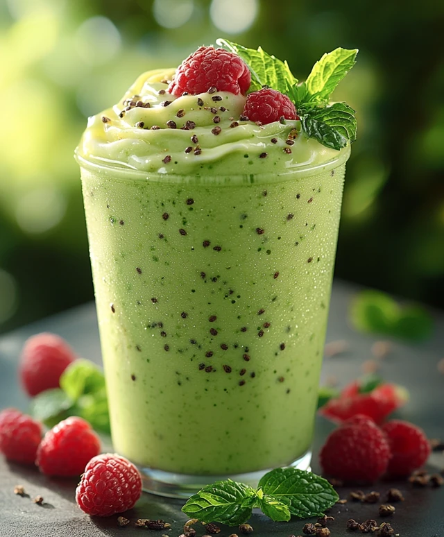 Grüntee Frucht Smoothie