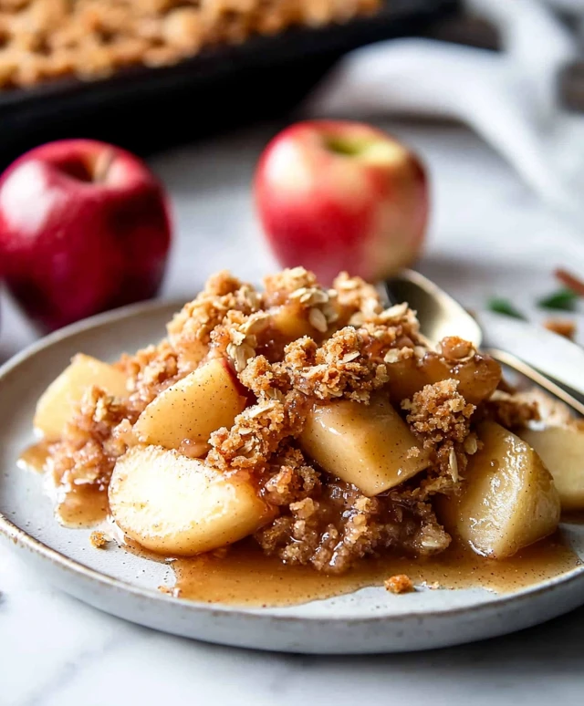 Apfel Crisp
