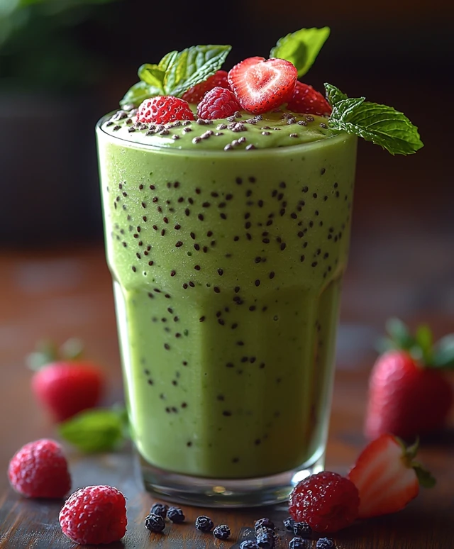 Grüntee Frucht Smoothie