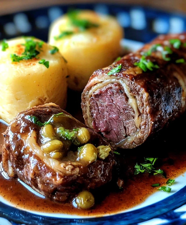 Rinderrouladen zubereiten