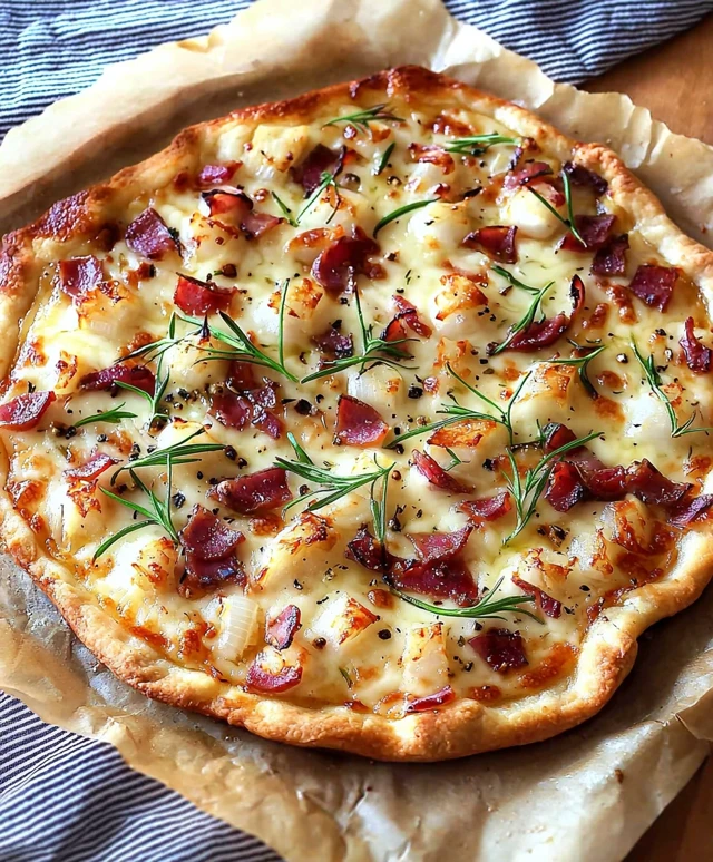 Flammkuchen zubereiten