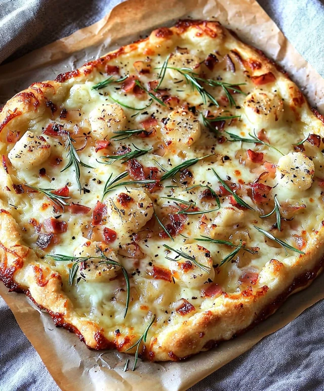 Flammkuchen zubereiten