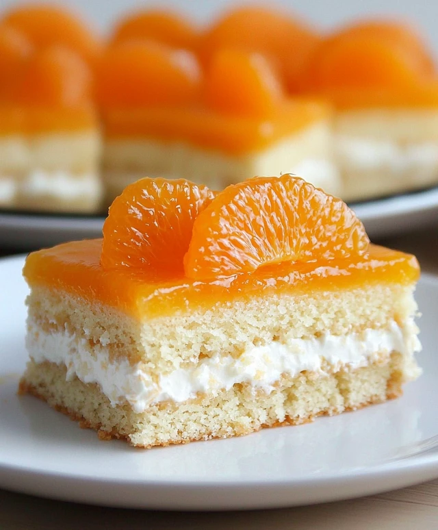 Mandarinenkuchen mit Schmand