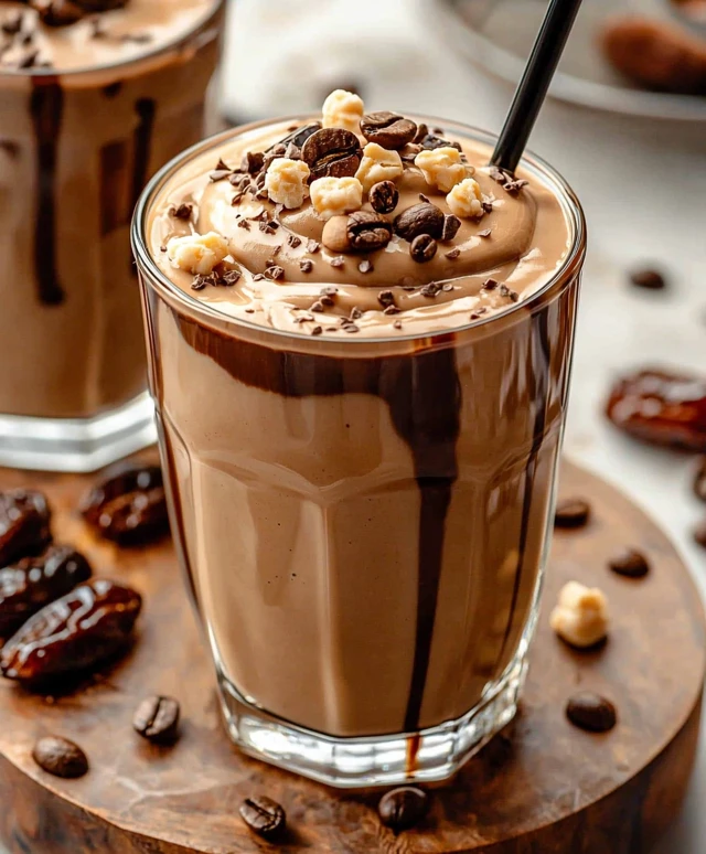 Tahini Schokoladen Dattel Shake