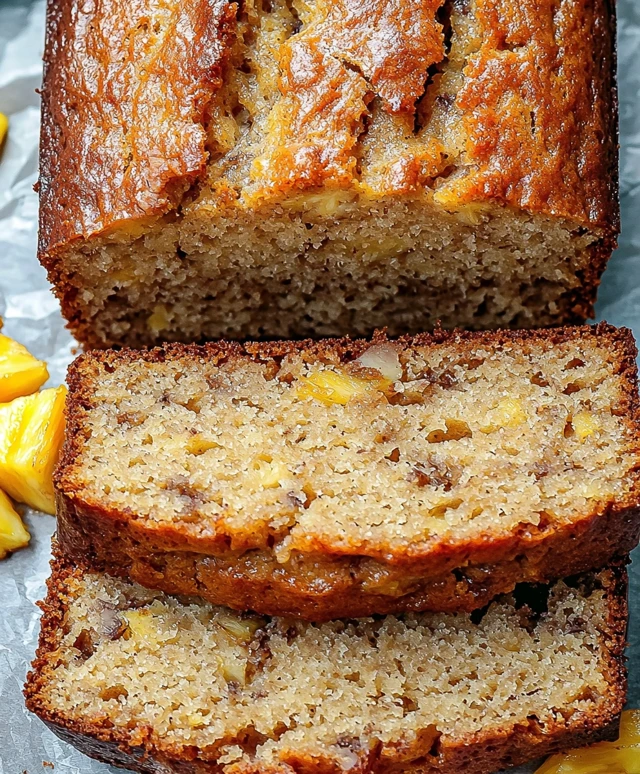 Ananas Bananenbrot