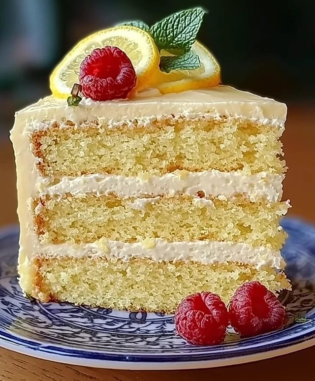 Zitronen Samtkuchen backen
