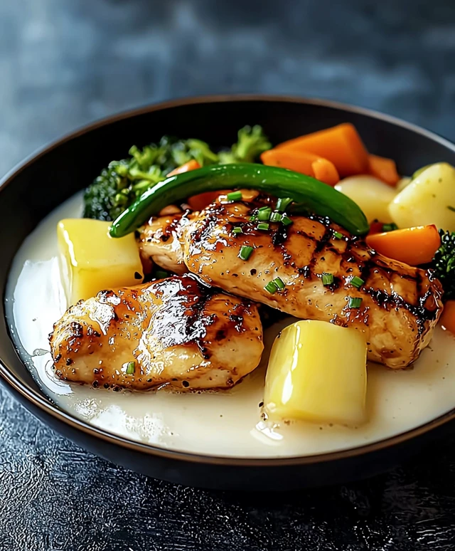 Teriyaki Hähnchen mit Gemüse