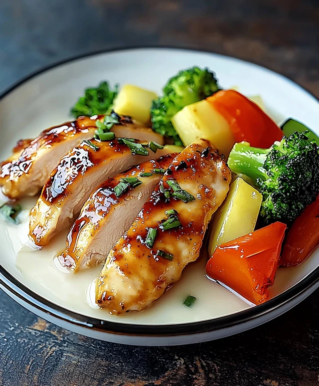 Teriyaki Hähnchen mit Gemüse