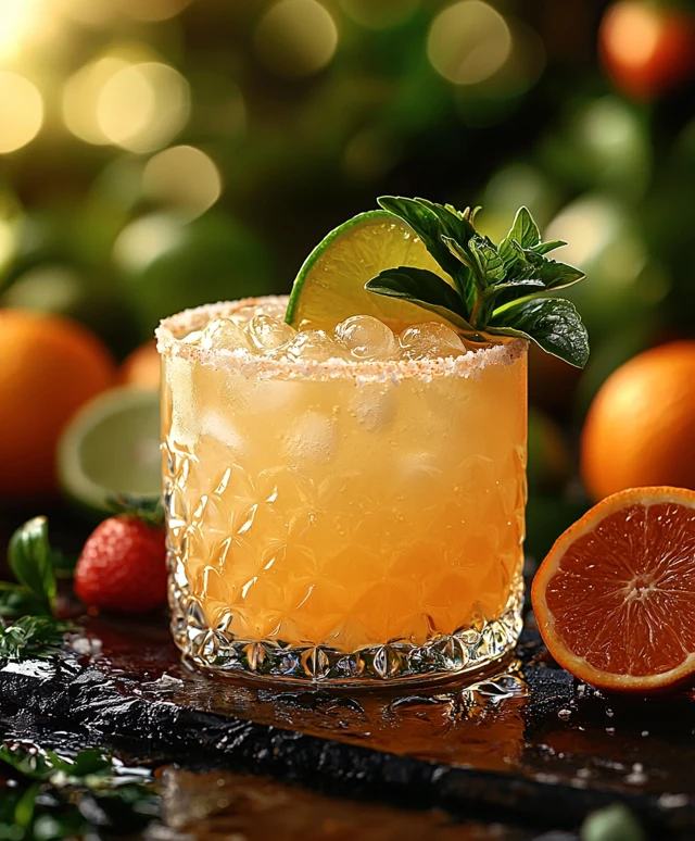 Coco Margarita Cocktail
