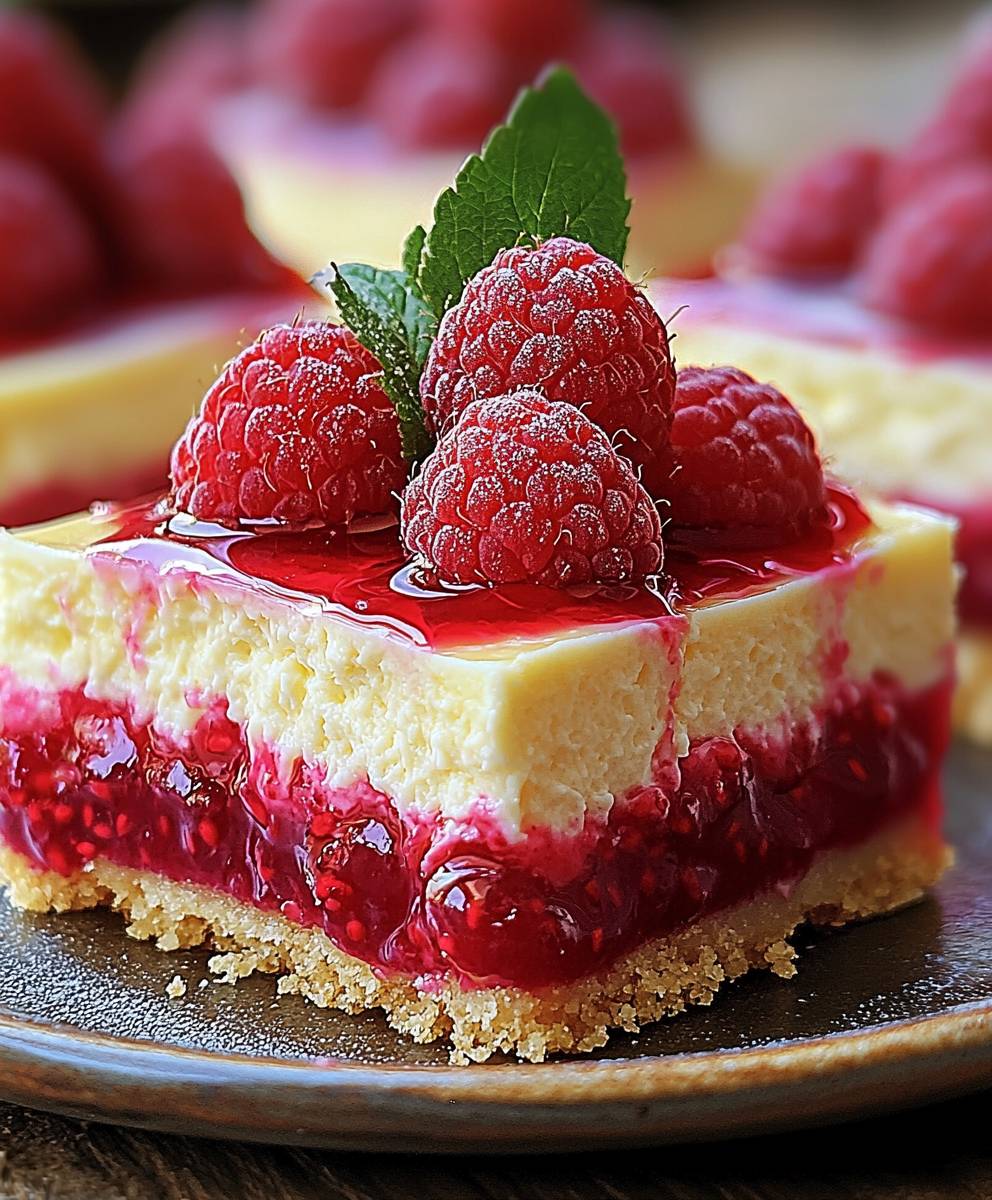 Himbeer Zitronen Käsekuchen ohne Backen