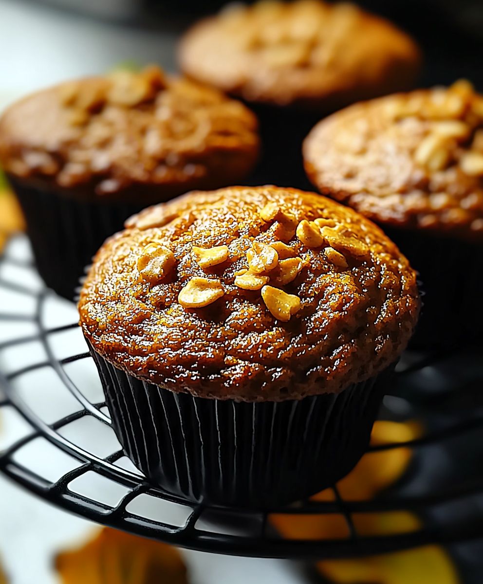 Kürbis Protein Muffins