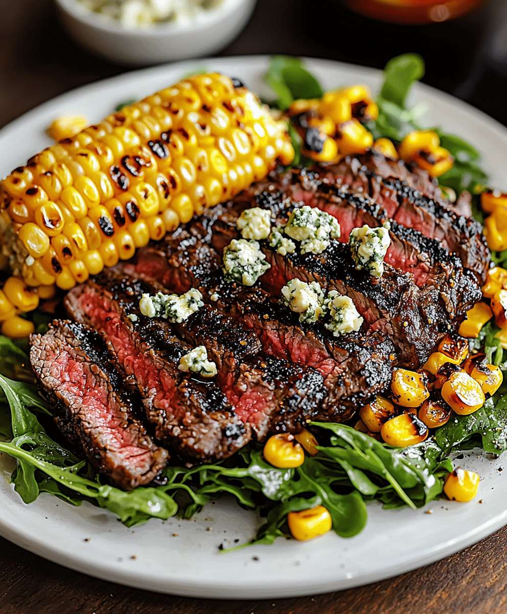 Balsamico Steak Gorgonzola Salat
