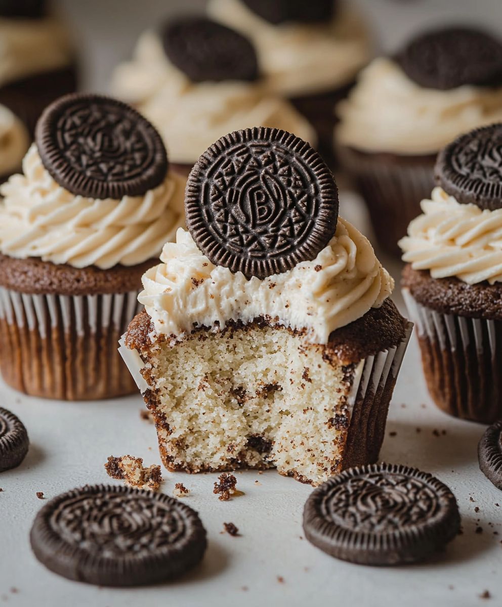 Cookies and Cream Cupcakes