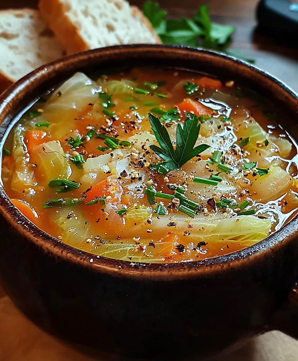 Krautsuppe zum Abnehmen