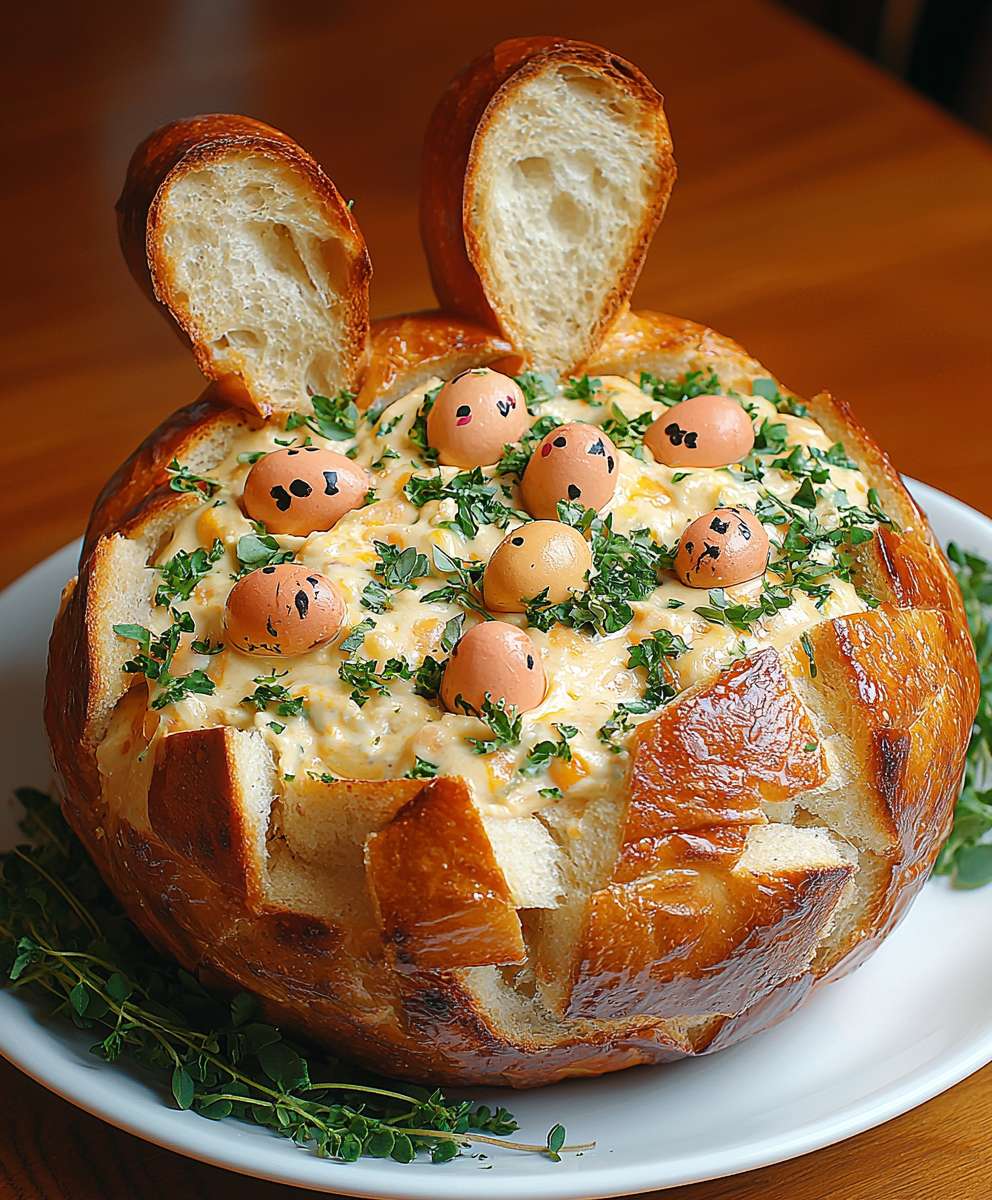 Osterhase Brot Dip Schale