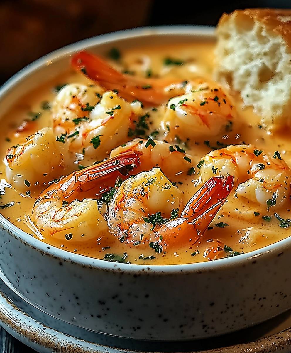 Meeresfrüchtesuppe Krabben Garnelen