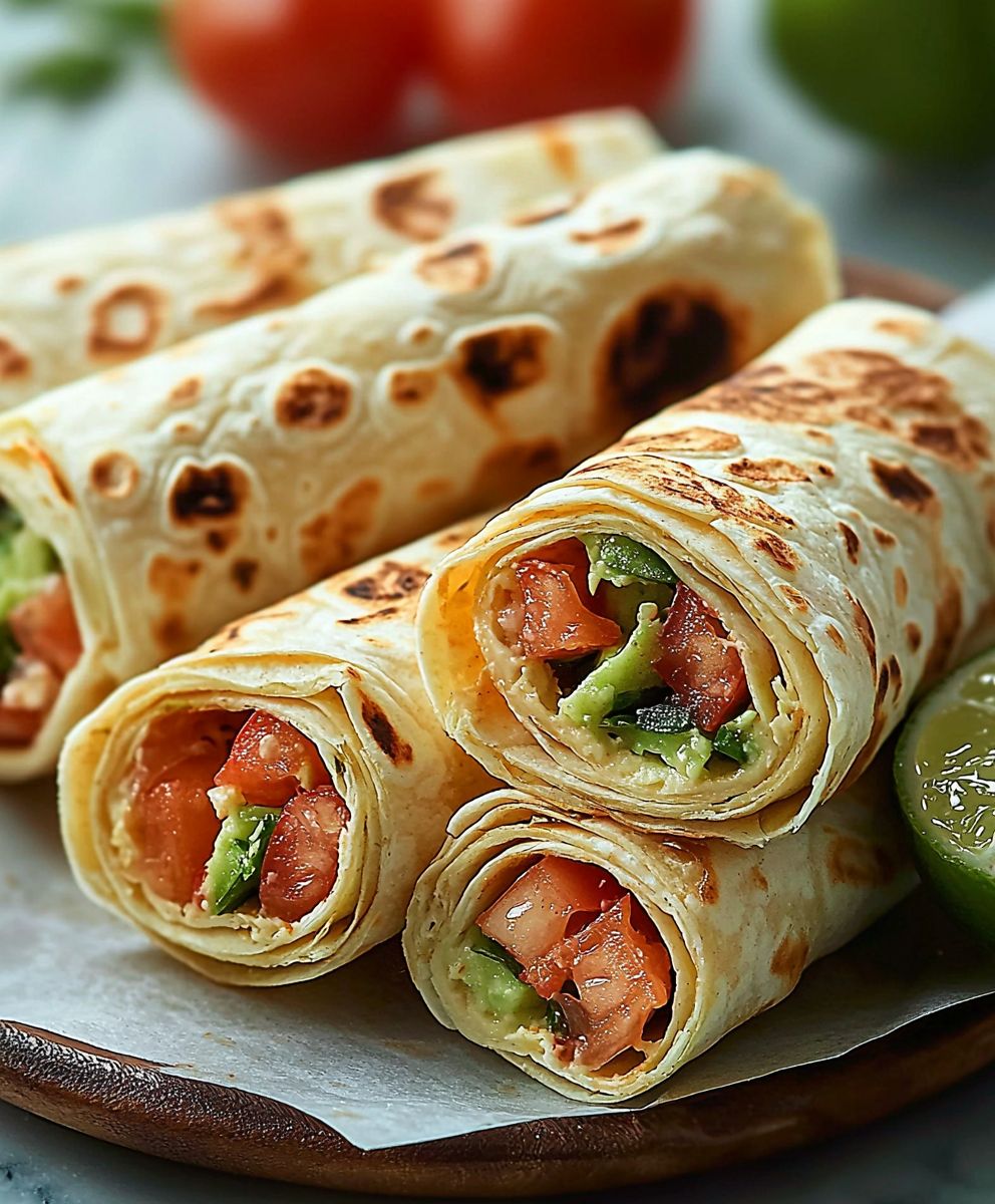 Tortilla Rollups Anleitung