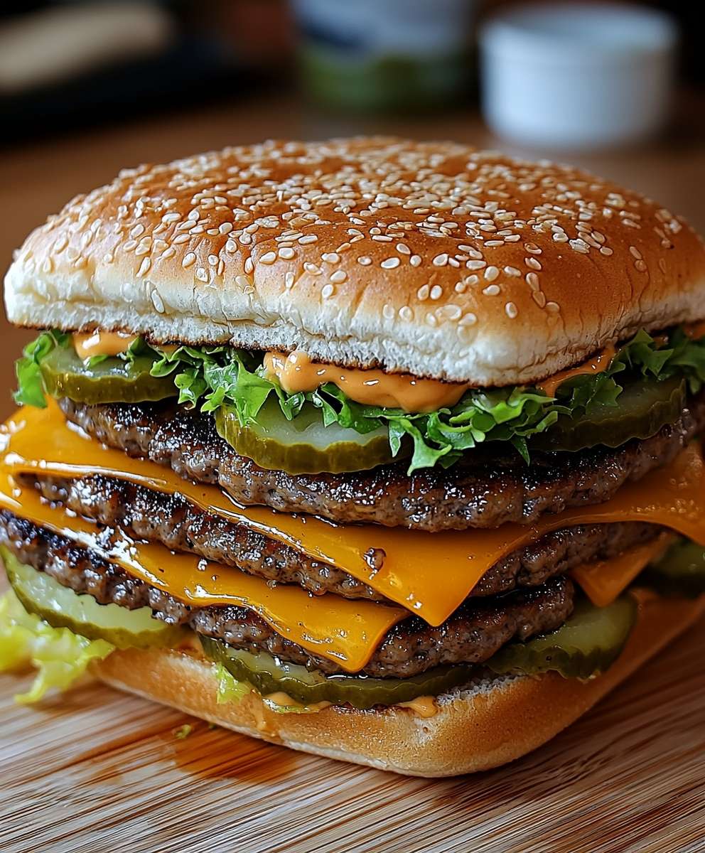 Big Mac Sandwich Grillen