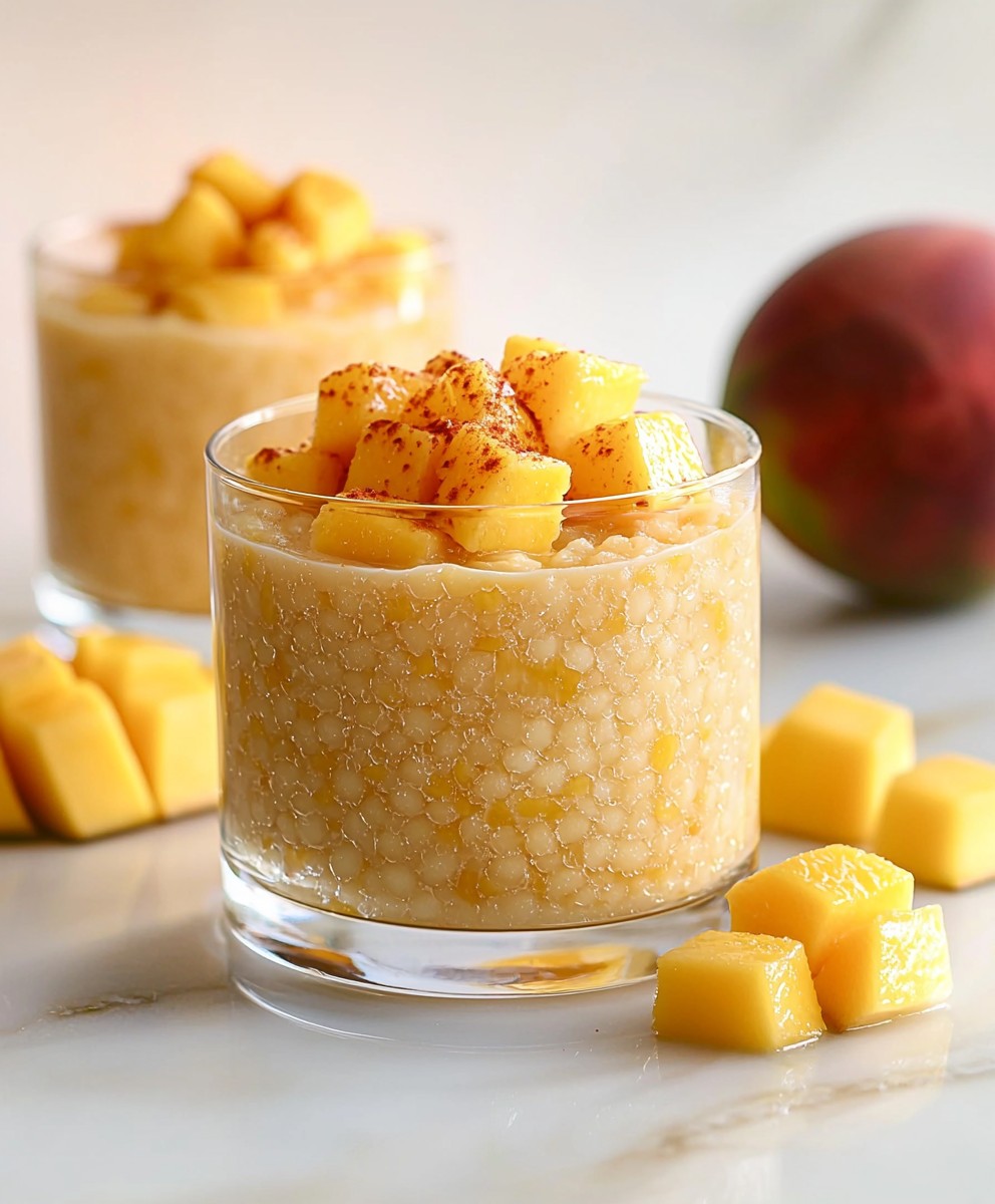 Mango Sago Dessert