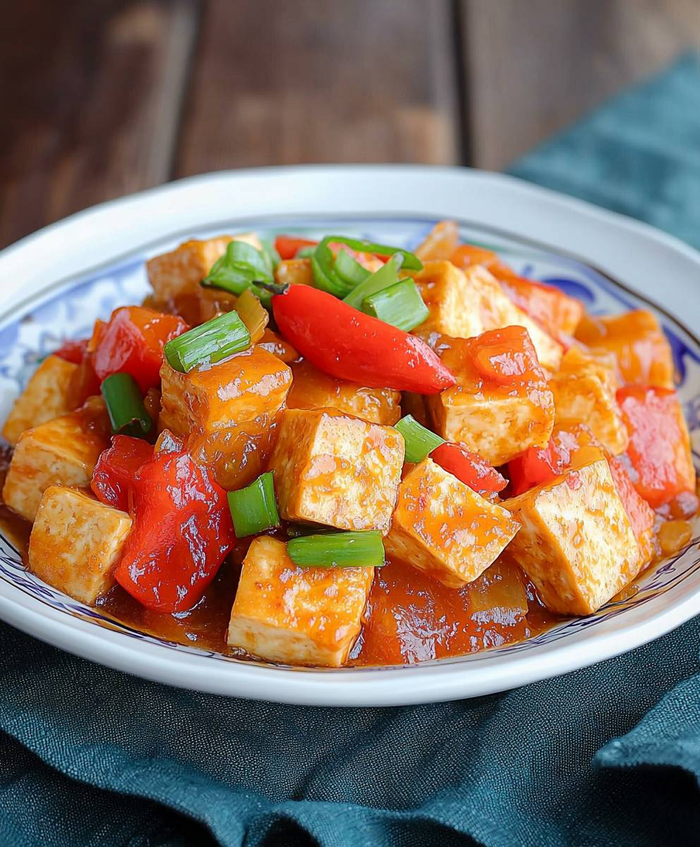 Süßsaurer Tofu