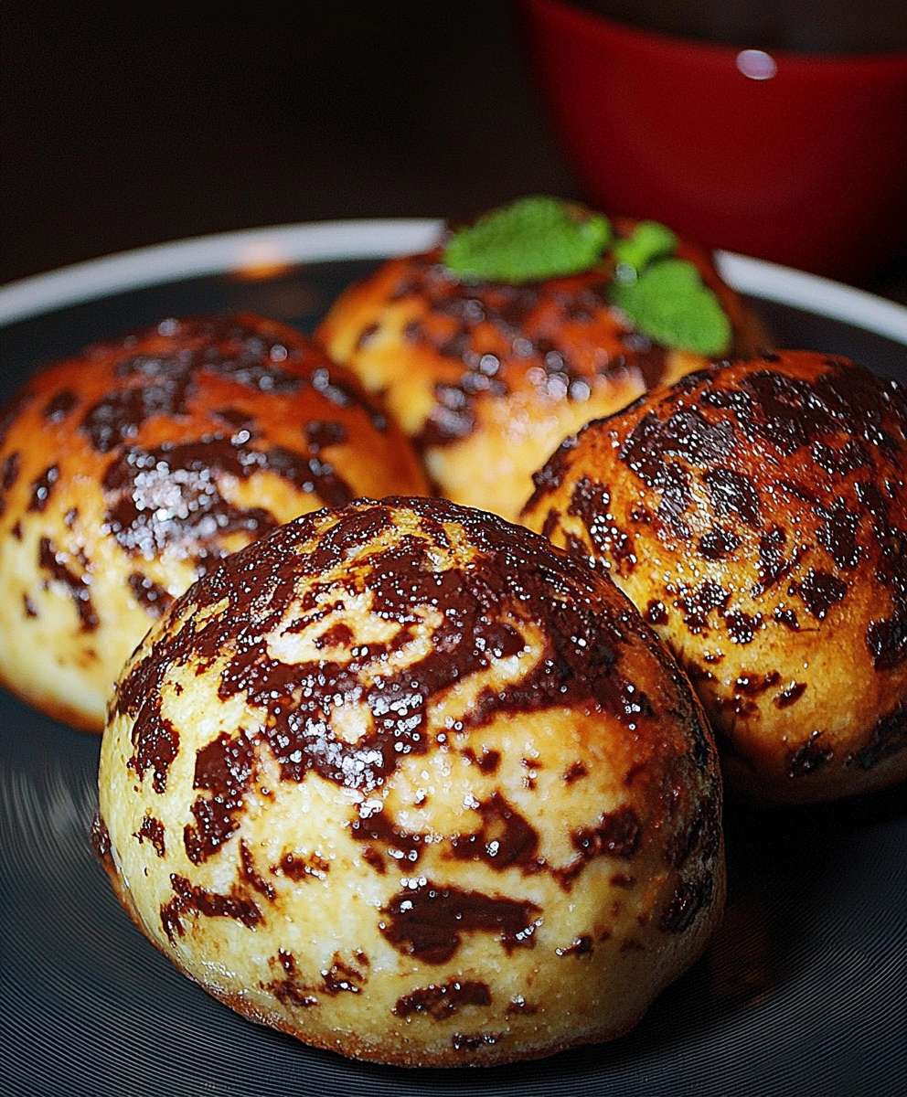 Schokibrötchen backen